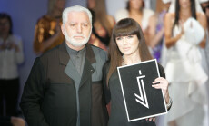 Paco,Rabanne,(left),And,Veronika,Jeanvie,Present,Their,New,Collection