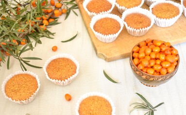 Homemade,Muffins,With,Sea,Buckthorn