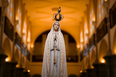 Our,Lady,Of,Fatima,Statue,Of,The,Image,,Our,Lady