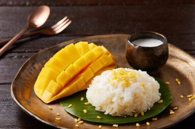 Mango,With,Sticky,Rice,,,Thai,Dessert