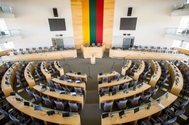 Vilnius,,Lithuania,-,August,20,,2021:,Lithuanian,Parliament,(lietuvos,Respublikos
