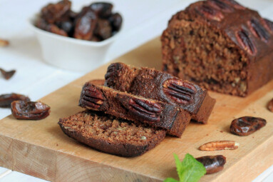 Date,Bread.,Cake,With,Dates,And,Nuts.,Homemade,Cake.