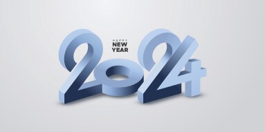 2024,New,Year,With,3d,Number.,Happy,New,Year,2024
