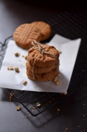 Peanut,Butter,Cookies,Home,Made