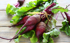 Fresh,Beetroot,With,Leaves,,Food,Closeup