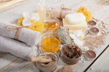 Chocolate,Mud,Powder,For,Body,And,Face,With,Natural,Soap