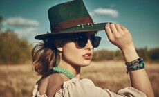 Spirit,Of,Freedom.,An,Attractive,Boho,Girl,In,Blouse,,Hat
