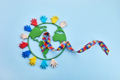 Hands,And,Puzzle,Ribbon,For,World,Autism,Awareness,Day.