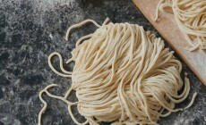 Few,White,Color,Ramen,Noodles,Making,Handmade,Noodles,Ramen,Raw