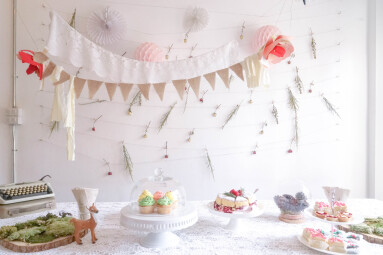 Diy,Decoration,For,The,Birthday,Party,And,Afternoon,Tea,Party.