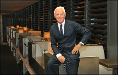 June,2015,-,Giorgio,Armani,Posed,During,The,Milan,Fashion