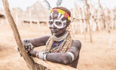 Omo,Valley,,Ethiopia-,March,1,2023:,Portrait,Of,A,Woman