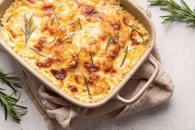 Potato,Casserole,With,Cream,,Gratin,Dauphinois,,French,Cuisine