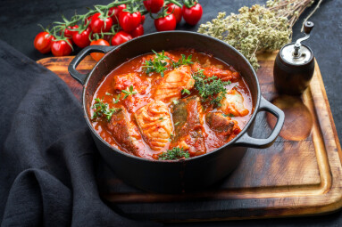 Traditional,Brazilian,Fish,Stew,Moqueca,Baiana,With,Fish,Filet,In