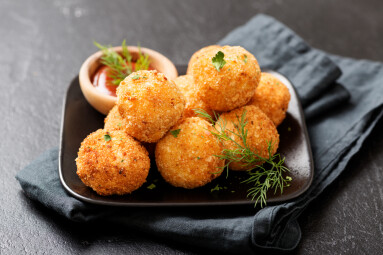 Potato,Croquettes,-,Mashed,Potatoes,Balls,Breaded,And,Deep,Fried,