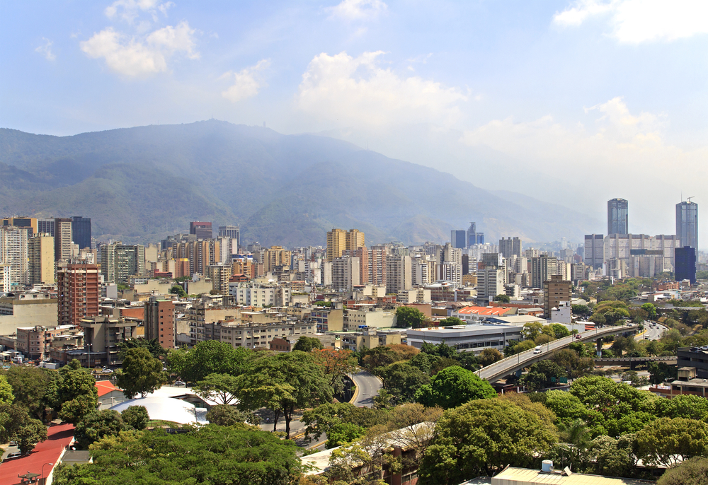 Skyline,Of,Caracas,City.,Capital,Of,Venezuela