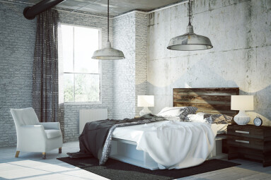 3d,Rendered,Bed,Room