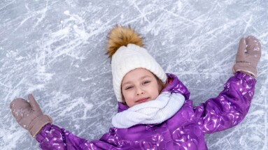 A,Cute,Little,Girl,,In,A,White,Hat,And,A