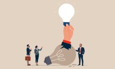 Attempt,To,Create,New,Innovation,From,A,Broken,Light,Bulb