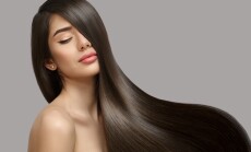 Fashion,Woman,With,Straight,Long,Shiny,Hair.,Beauty,And,Hair