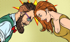 Man,Vs,Woman,,Confrontation,And,Competition.,Gender,Inequality,And,The