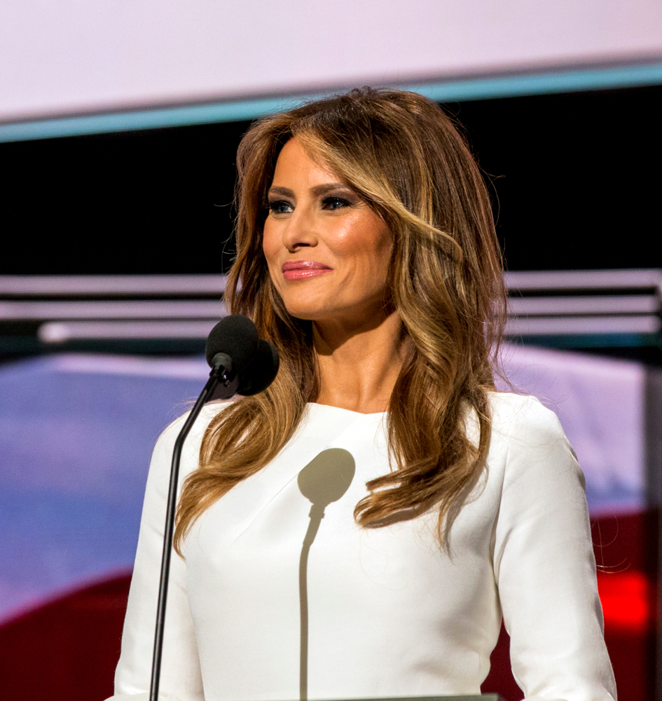 Cleveland,Ohio,,Usa,,18th,July,,2016,Future,First,Lady,Melania