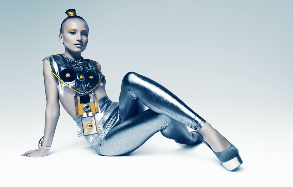 Space,Woman,Sitting,On,The,Floor