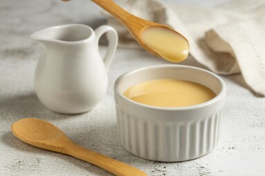 Fresh,Condensed,Milk,In,The,Bowl.
