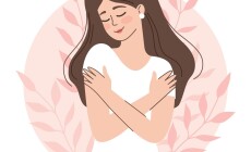 Woman,Hugging,Herself.,Concept,Of,Self-love,,Self-care,,Loving,Your,Body.