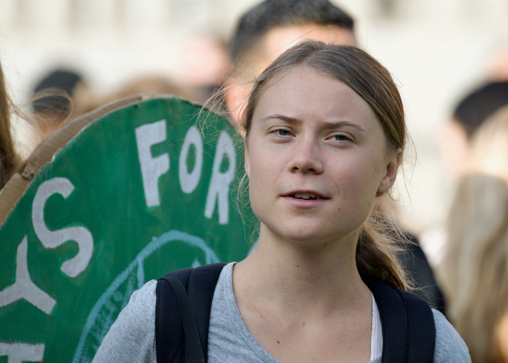 Stockholm,,Sweden,-,September,22,,2023:,Activist,Greta,Thunberg,Demonstrating
