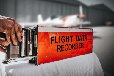 Flight,Data,Recorder,From,A,Plane.,Black,Box.