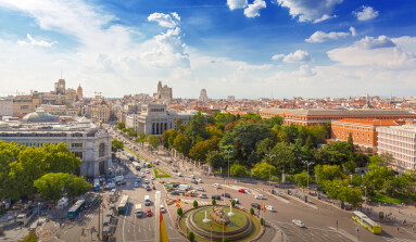 Madrid,,Spain,-,September,19,,2019:,Panorama,Of,The,City.