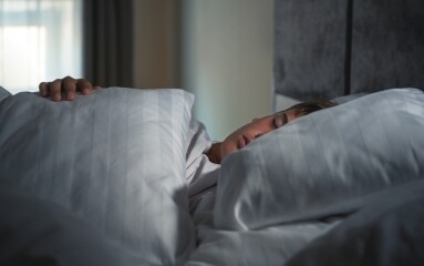 A,Boy,Sleeps,In,His,Bed,In,The,Bedroom,And