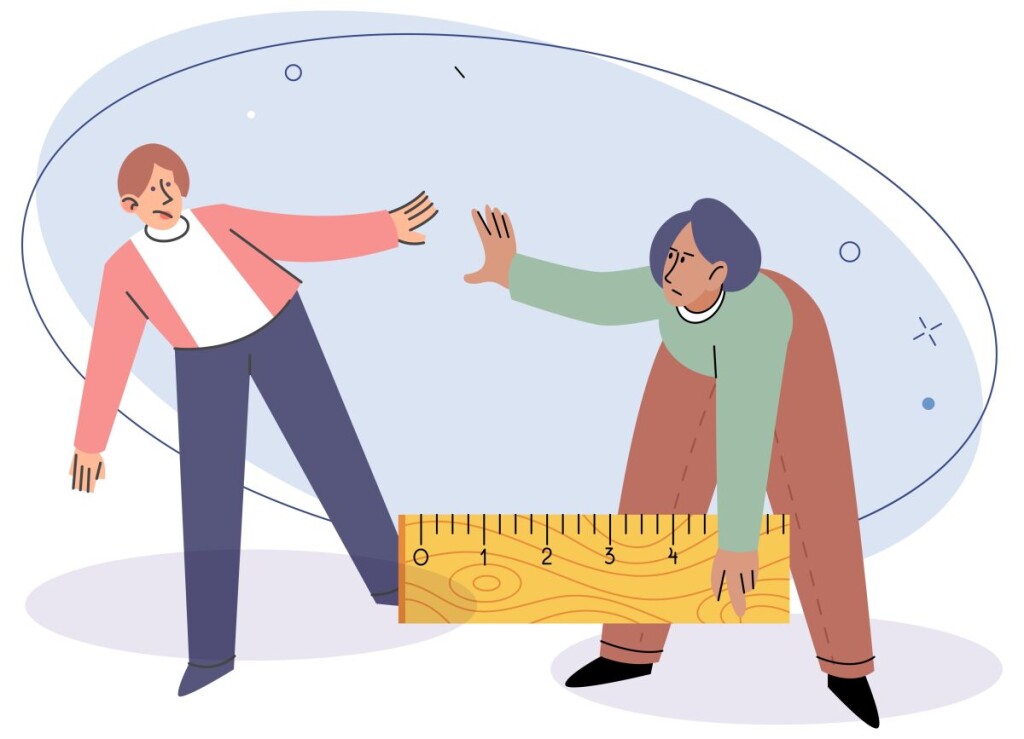 Personal,Space,Vector,Illustration.,Understanding,Psychology,Behind,Personal,Space,Can