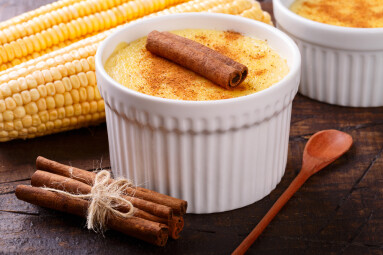 Brazilian,Sweet,Custard-like,Dessert,Curau,De,Milho,Mousse,Of,Corn