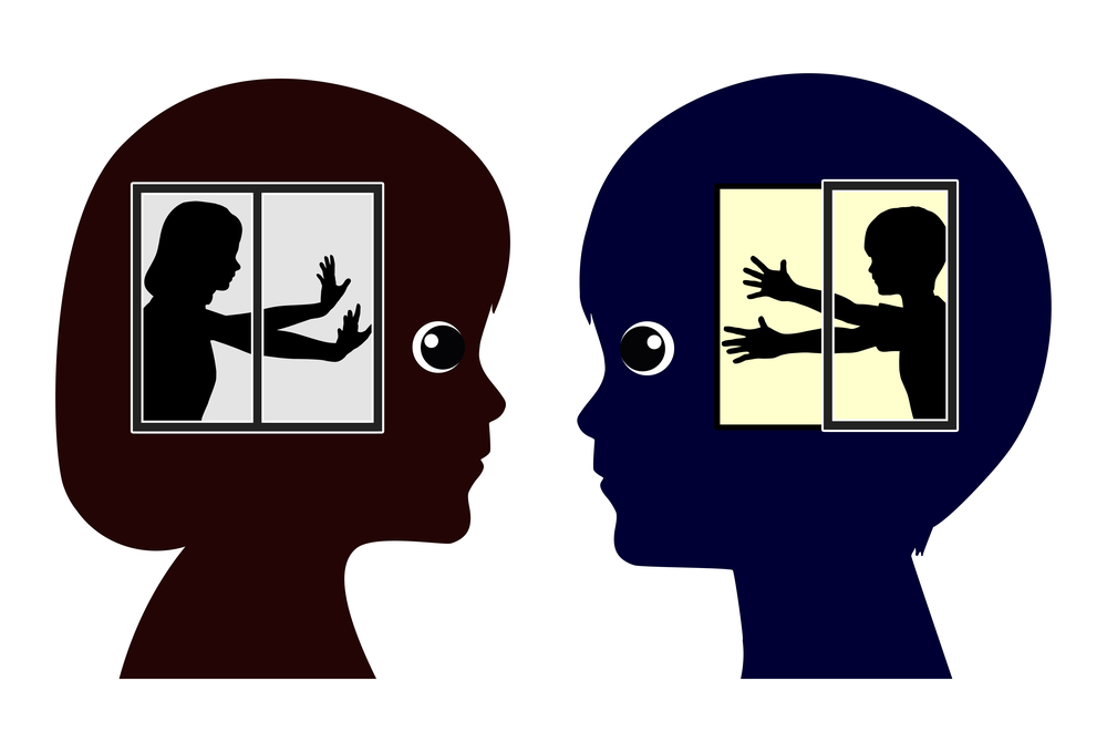 Introverted,And,Extroverted,Kids.,Boy,And,Girl,With,Different,Personality