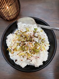 Whipped,Feta,Cheese,At,A,Greek,Restaurant