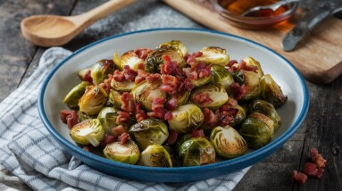 Maple,Roasted,Brussels,Sprouts:,Caramelized,Brussels,Sprouts,Roasted,With,A