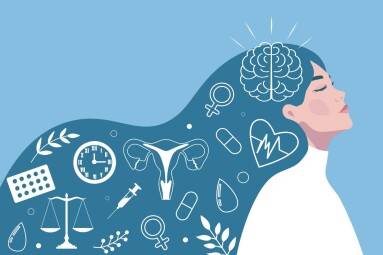 International,Women's,Health,Day.,Women's,Mental,Health.,Women,With,Long