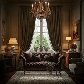 Moody,Old,Money,Inspired,Interior,Design,Inspired,With,A,Twist