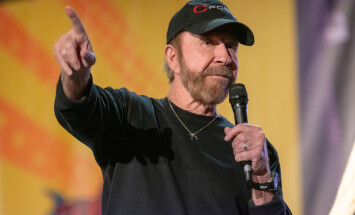 Dortmund,,Germany,-,December,1st,2018:,Chuck,Norris,(*1940,,American