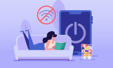 Woman,Lying,On,The,Sofa,And,Reading,A,Book.,Concept