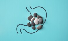 Stones,On,The,Silhouette,Of,The,Stomach.,A,Symbol,Of