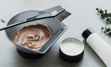 Tools,For,Dyeing,Gray,Hair.,Hair,Coloring.,Home,Hair,Color.