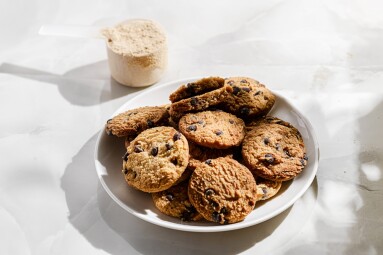 Cookies,With,Chocolate,Chips,And,Protein,For,Athletes.,High,Quality
