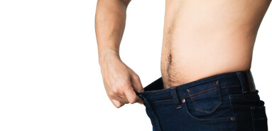 Close,Up,Man,In,Blue,Jeans,Try,To,Loss,Weight