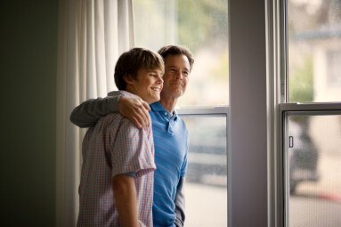 Happy,Father,Bonding,With,His,Teenage,Son.