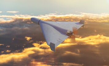 Top,View,,Shahed,Combat,Drone,Attack,,Evening,Sky,And,Bolaca,