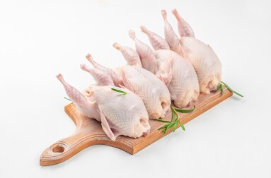Fresh,Raw,Meat,Quails,With,Herbs,Ready,For,Cooking,On