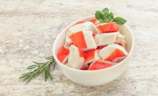 Crab,Meat,Surimi,In,The,Bowl,Appetizer